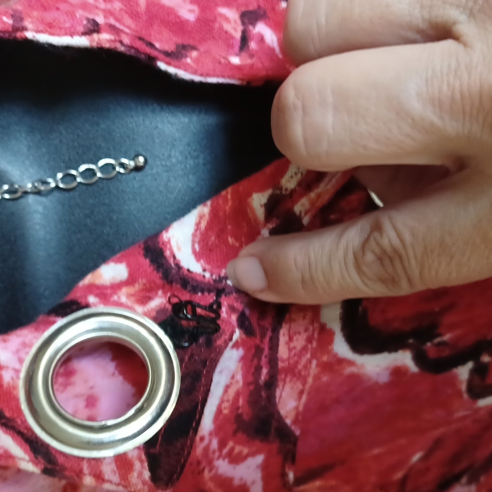 Parsley And Sage Multi Color Jacket, Hook Closure… - image 8